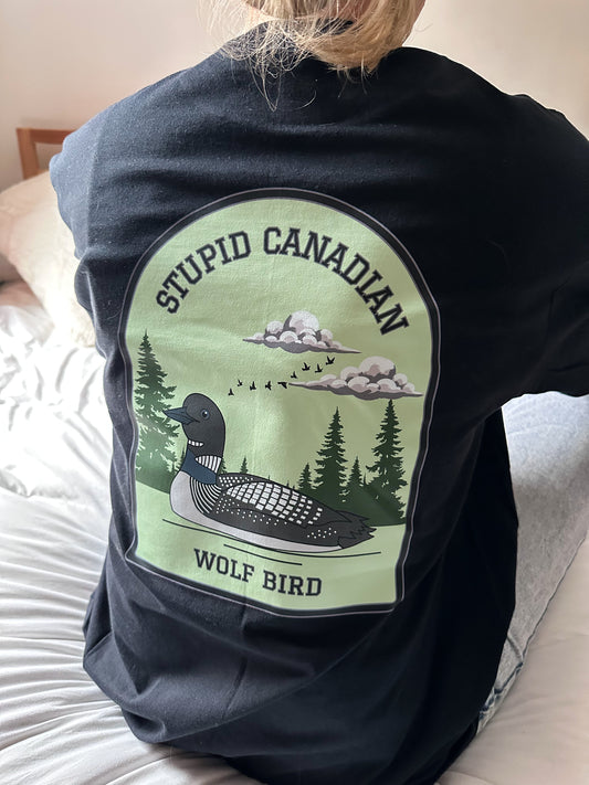 Heated Rivalry - Stupid Canadian Wolf Bird Unisex T-Shirt