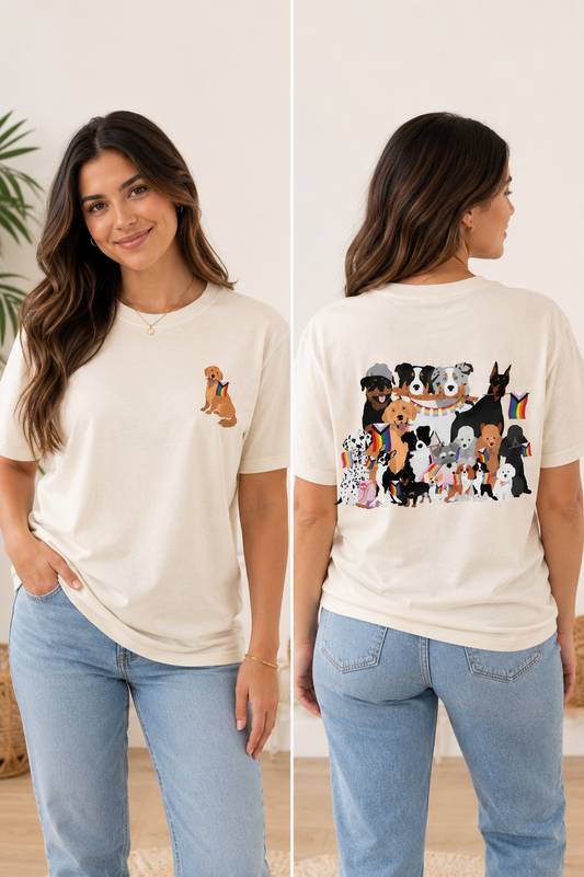 Golden Retriever Pride Dog Unisex T-Shirt