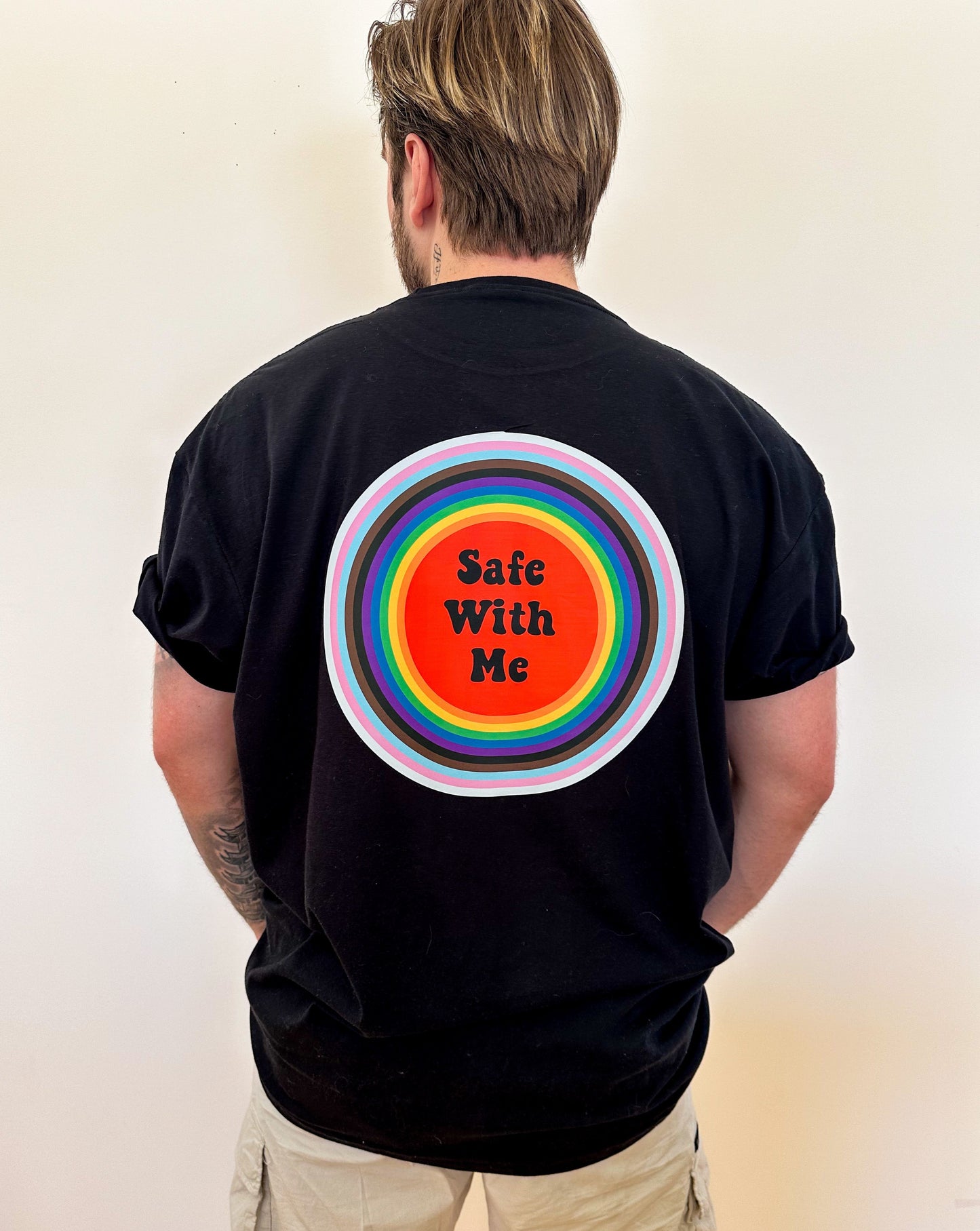 Safe with Me LGBTQ+ Unisex T-Shirt