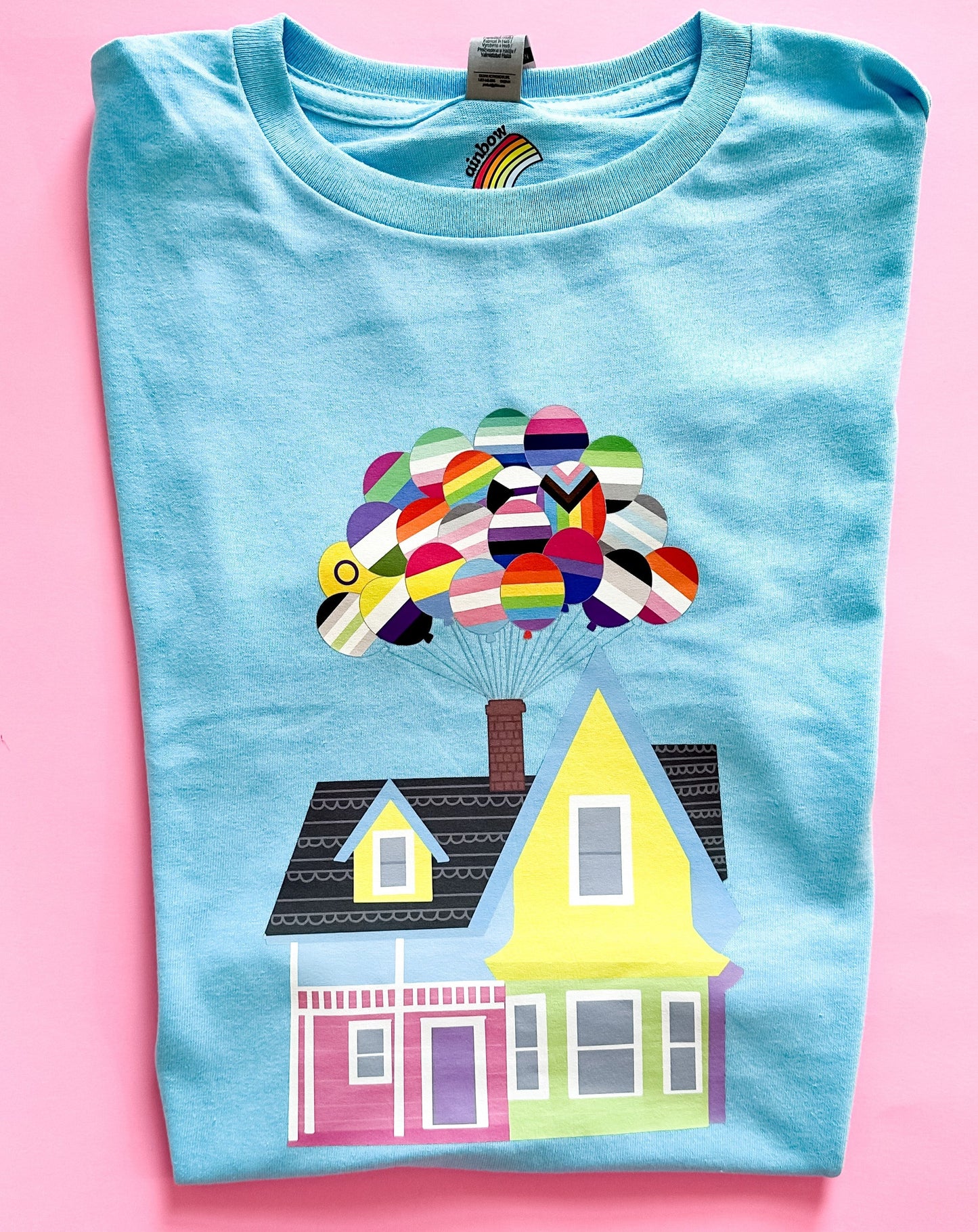Pride Balloon House Unisex Kids T-Shirt