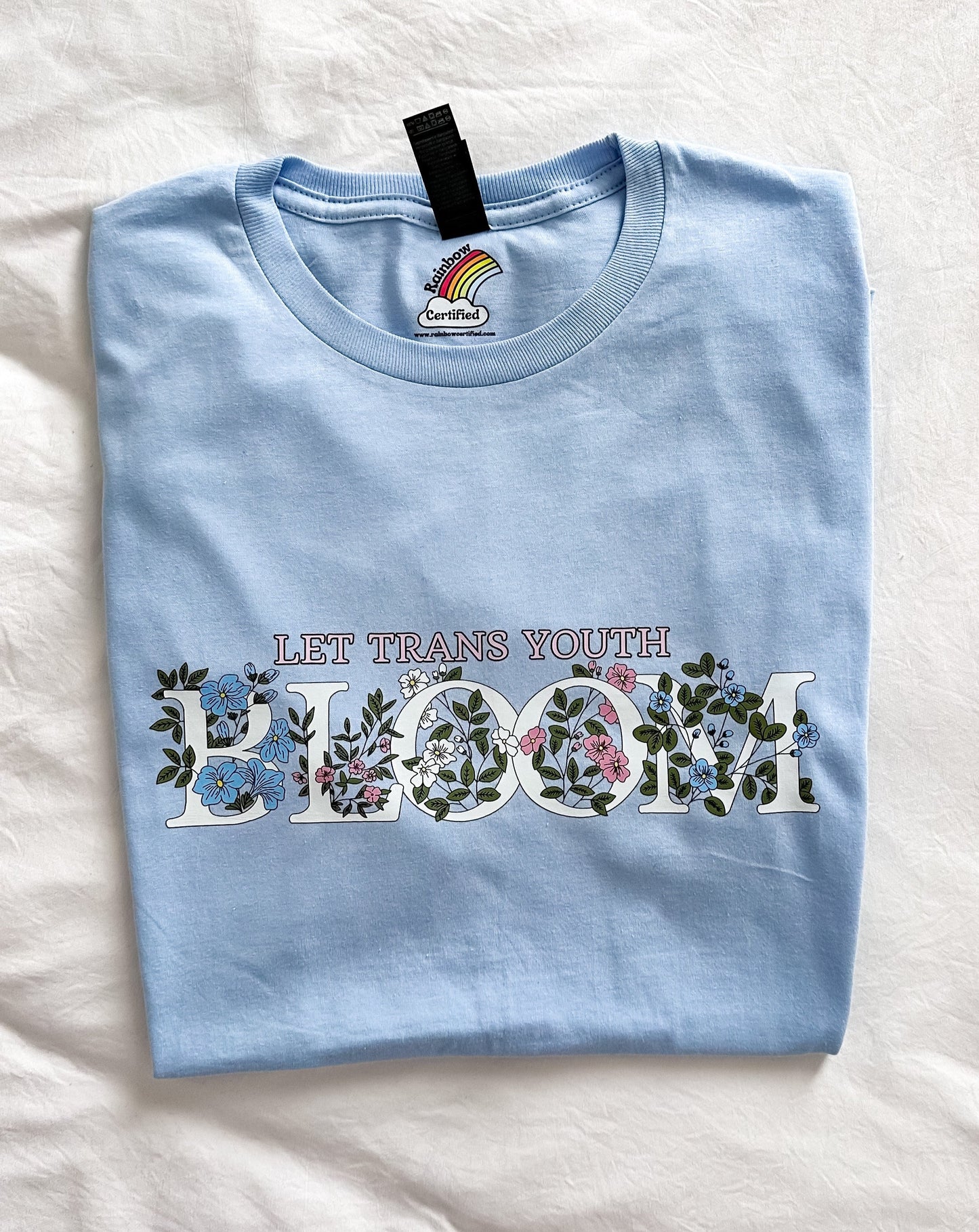 Let Trans Youth Bloom Unisex T-Shirt
