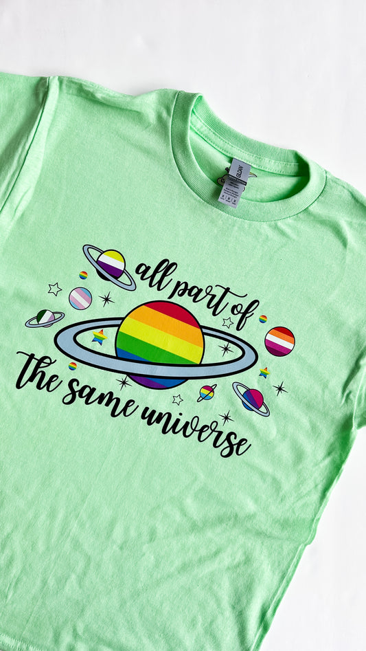 All Part of The Same Universe Kids Unisex T-Shirt