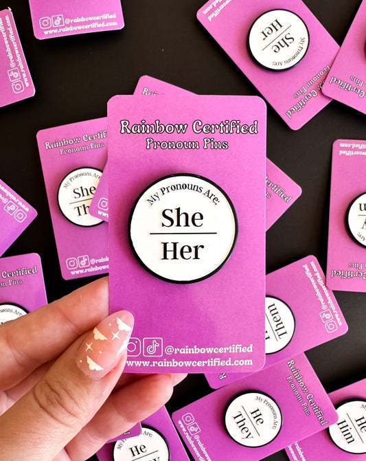 Pronoun Pins