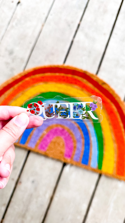 Queer Floral Sticker