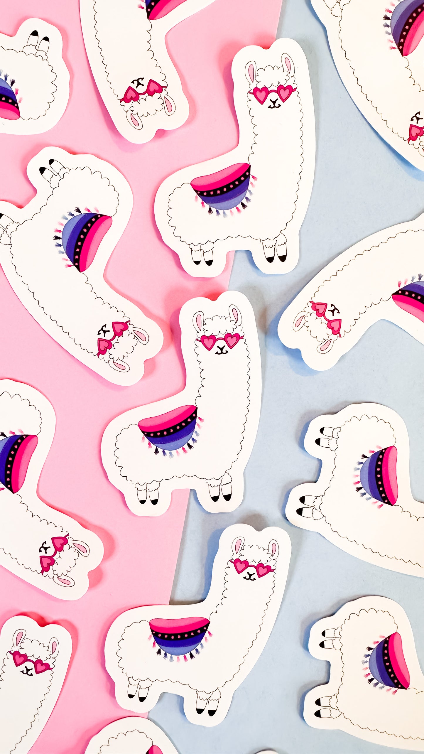 Omnisexual Llama Sticker
