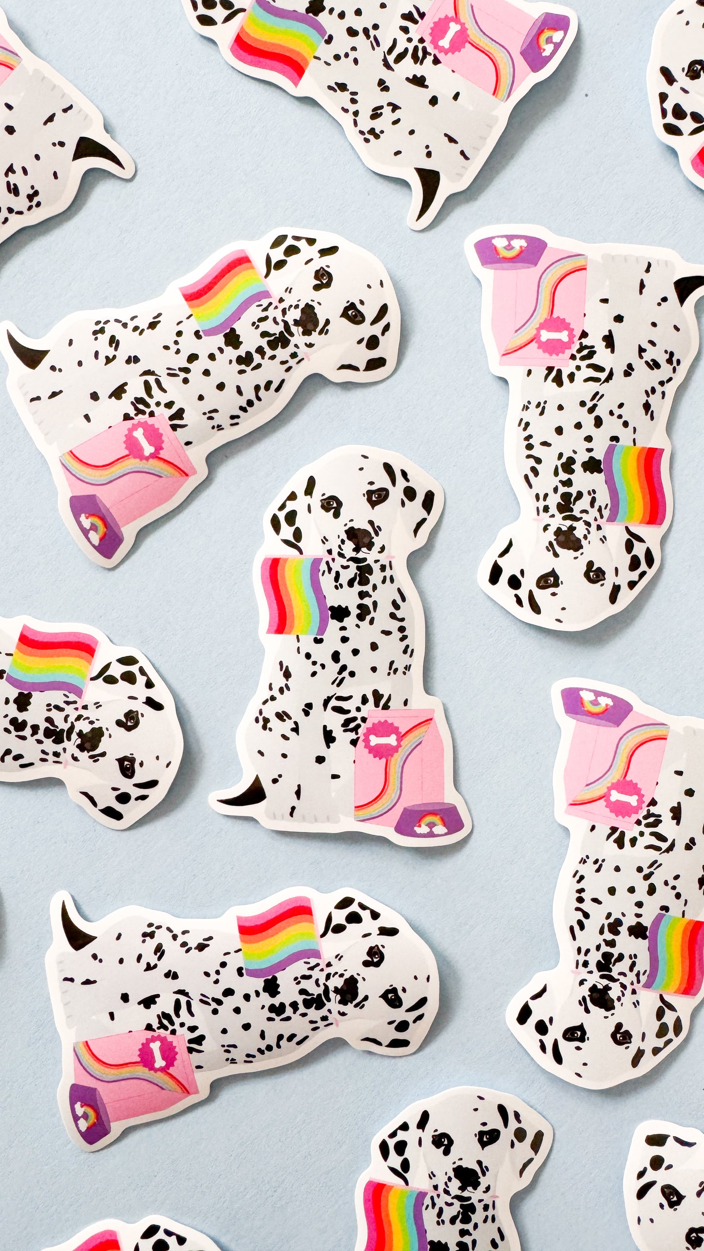 Dalmatian Pride Dog Sticker