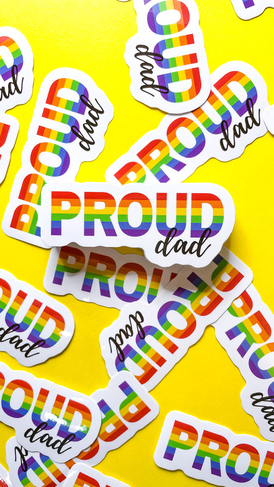 Proud Dad Sticker