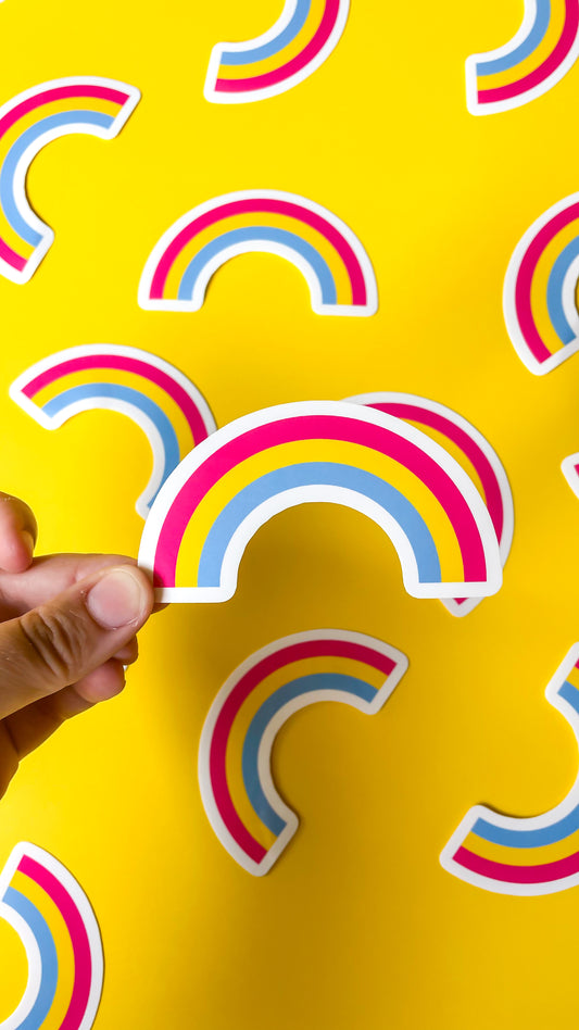 Pansexual Rainbow Sticker