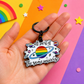 All Part of the Same Universe Enamel Keychain