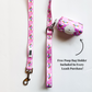 Pastel Pink Rainbow Dog Accessories Bundle