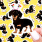 Dachshund Pride Dog Sticker