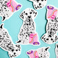 Dalmatian Pride Dog Sticker