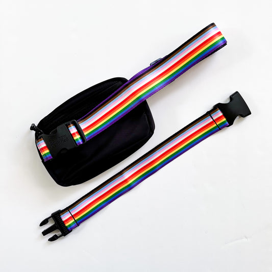 Rainbow Belt Bag- Strap Extenders