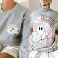 Pastel Rainbow Spooky Season Unisex Crewneck