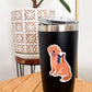 Golden Retriever Pride Dog Sticker