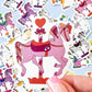 LGBTQ+ Pride Carousel Horse Stickers