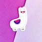 Bisexual Llama Sticker