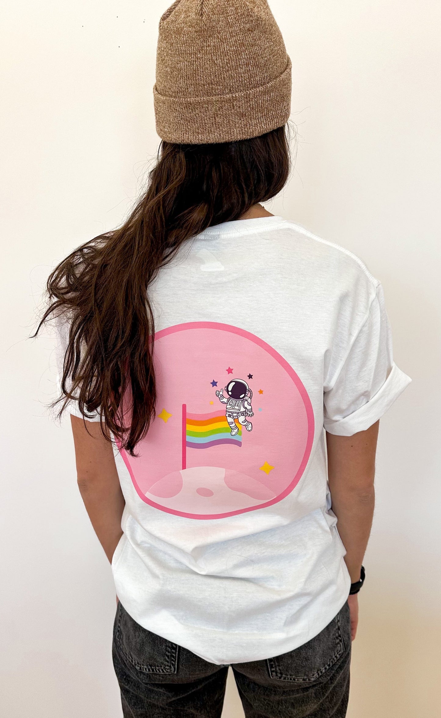 Moon Landing Unisex T-Shirt | PRIDE Apparel – Rainbow Certified