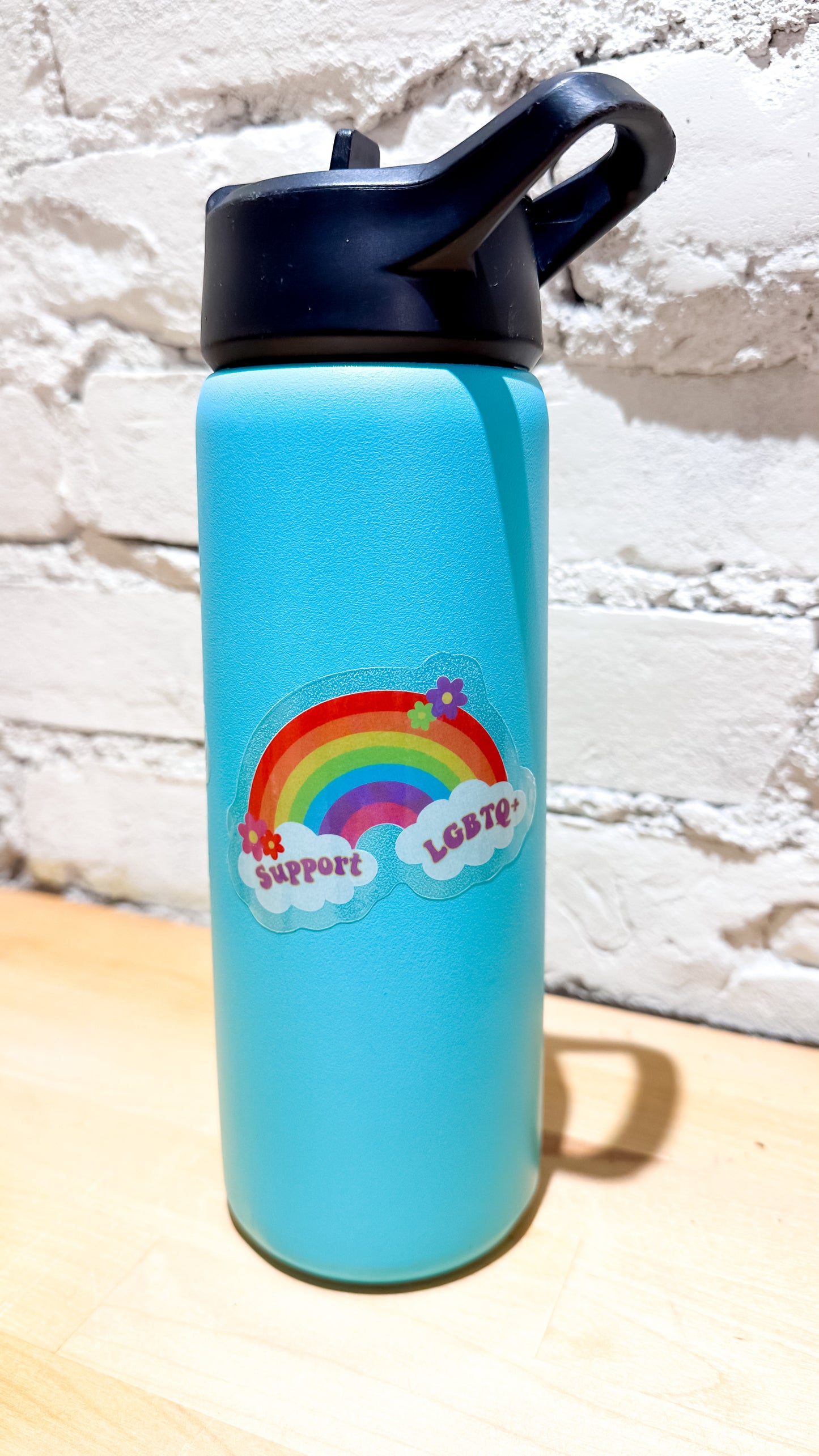 Support LGBTQ+ Rainbow Sticker