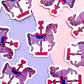 LGBTQ+ Pride Carousel Horse Stickers