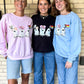 Spooky Ghost Pride Parade Unisex Crewneck