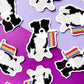 Border Collie Puppy Pride Dog Sticker