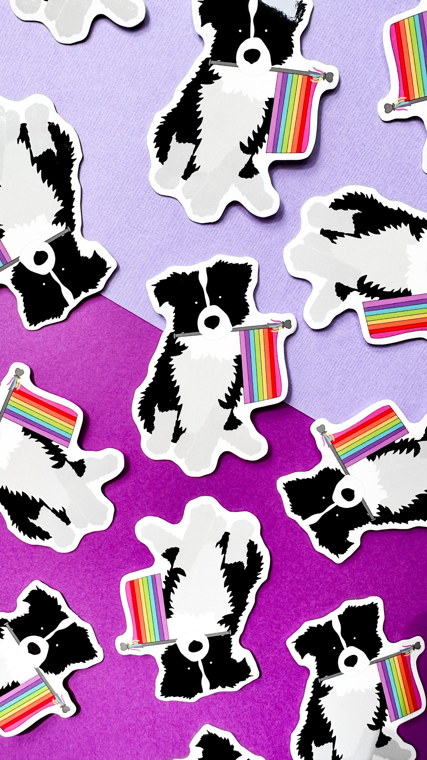 Border Collie Puppy Pride Dog Sticker