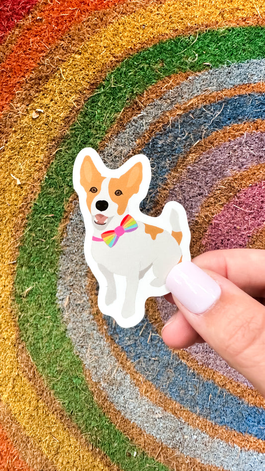 Jack Russel Pride Dog Sticker