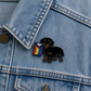 Dachshund Pride Dog Enamel Pin