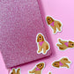 Golden Cocker Spaniel Pride Dog Sticker