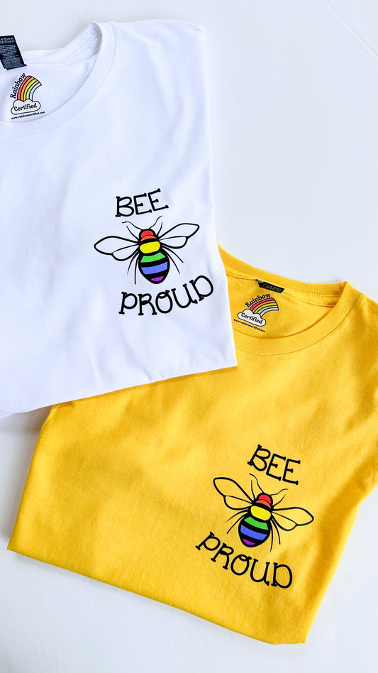 Bee Proud LGBTQ+ Pride Unisex T-Shirt