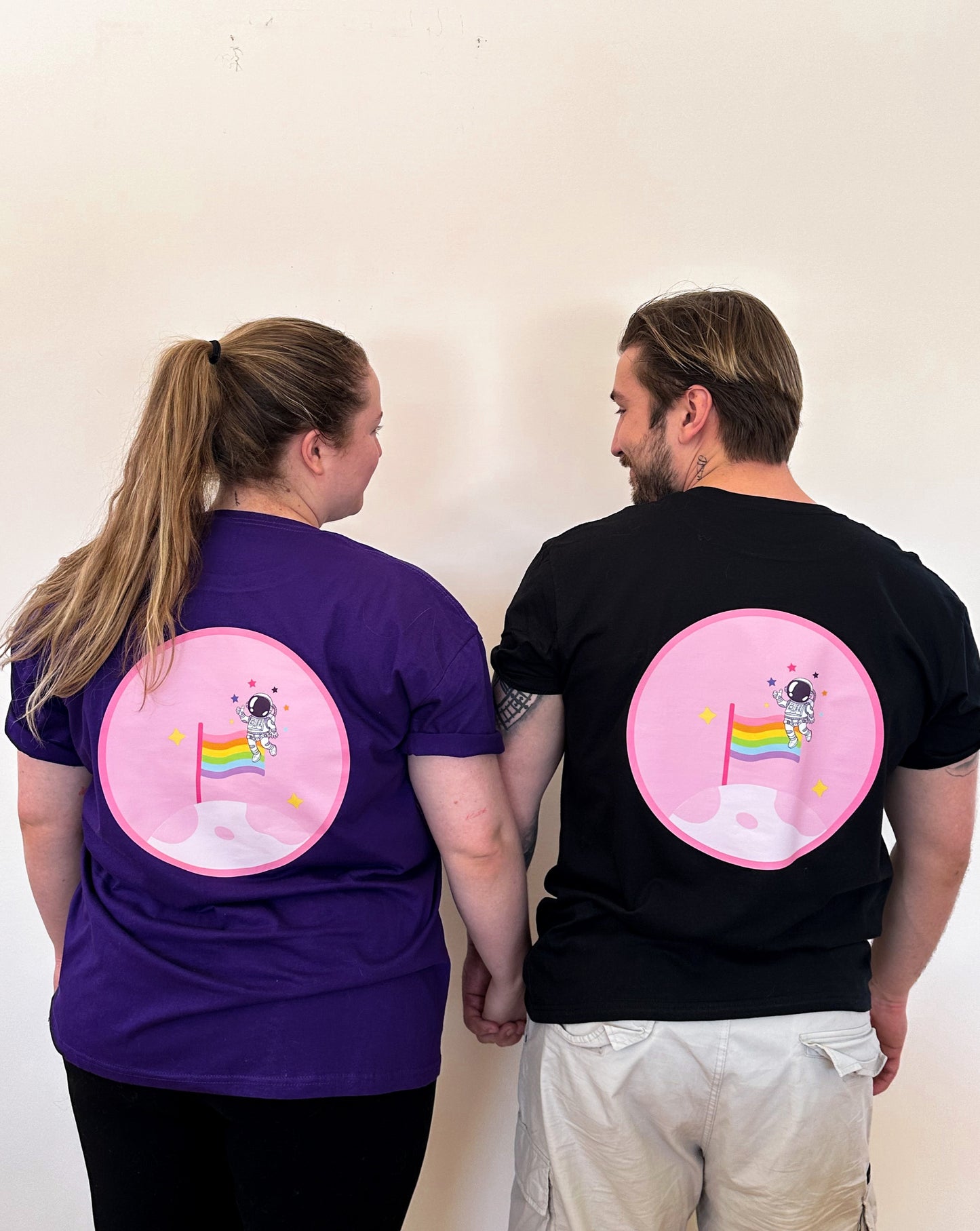 Moon Landing Unisex T-Shirt | PRIDE Apparel – Rainbow Certified