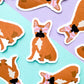 French Bulldog Pride Dog Sticker