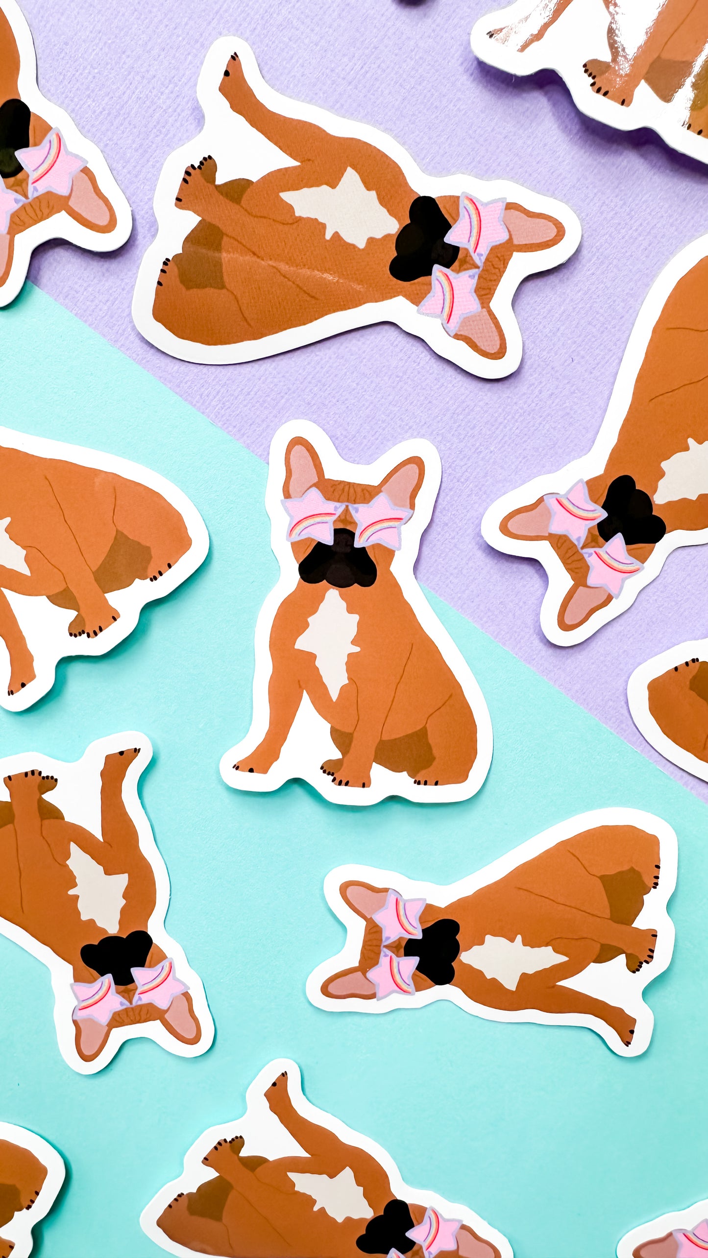 French Bulldog Pride Dog Sticker