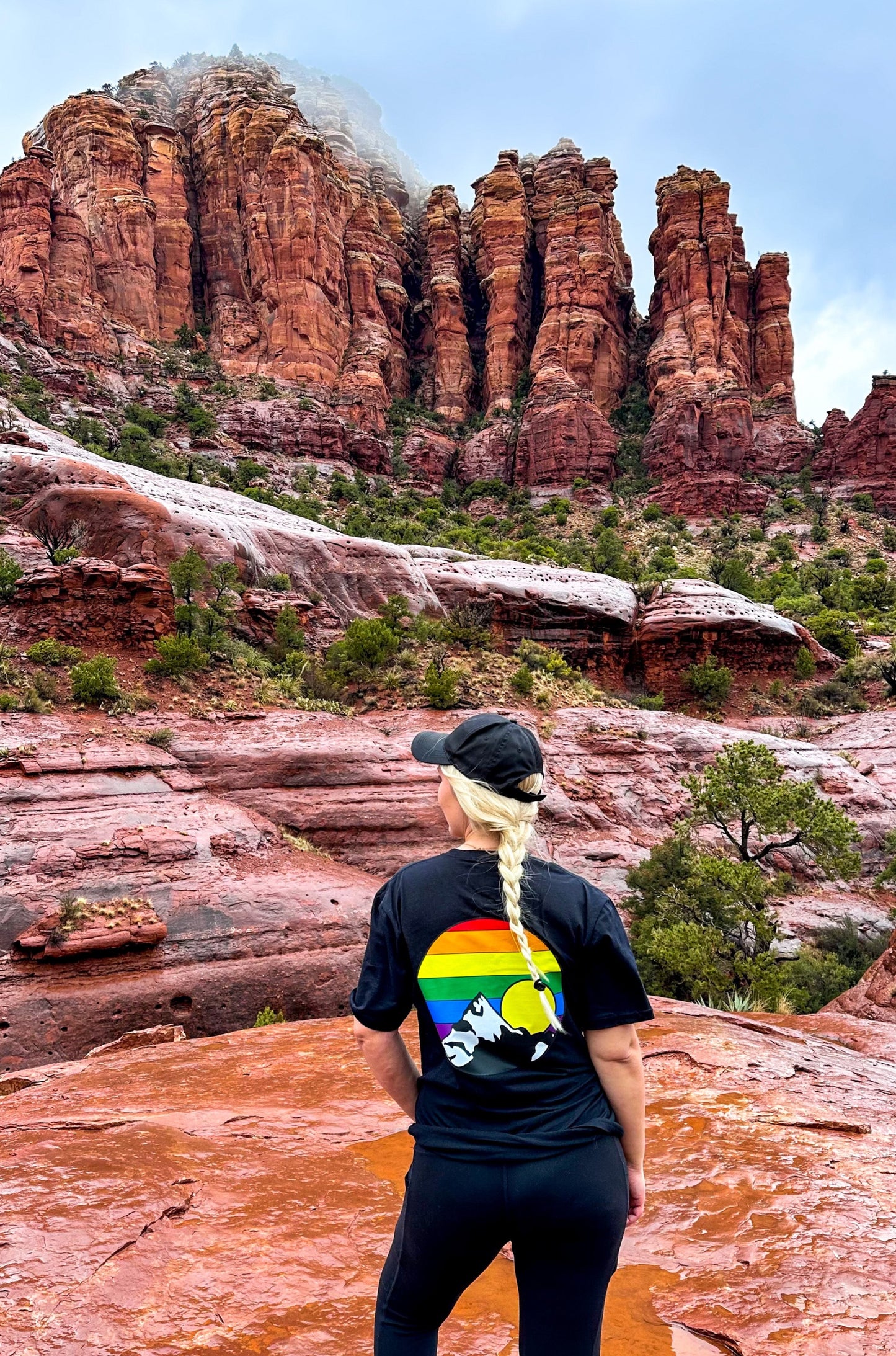 Mountain Sunrise LGBTQ+ Unisex T-Shirt