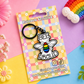 Bee Proud Enamel Keychain