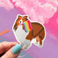 Sheltie Pride Dog Sticker