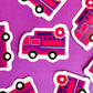 Bisexual Donut Food Truck Sticker