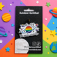 All Part of the Same Universe Enamel Keychain