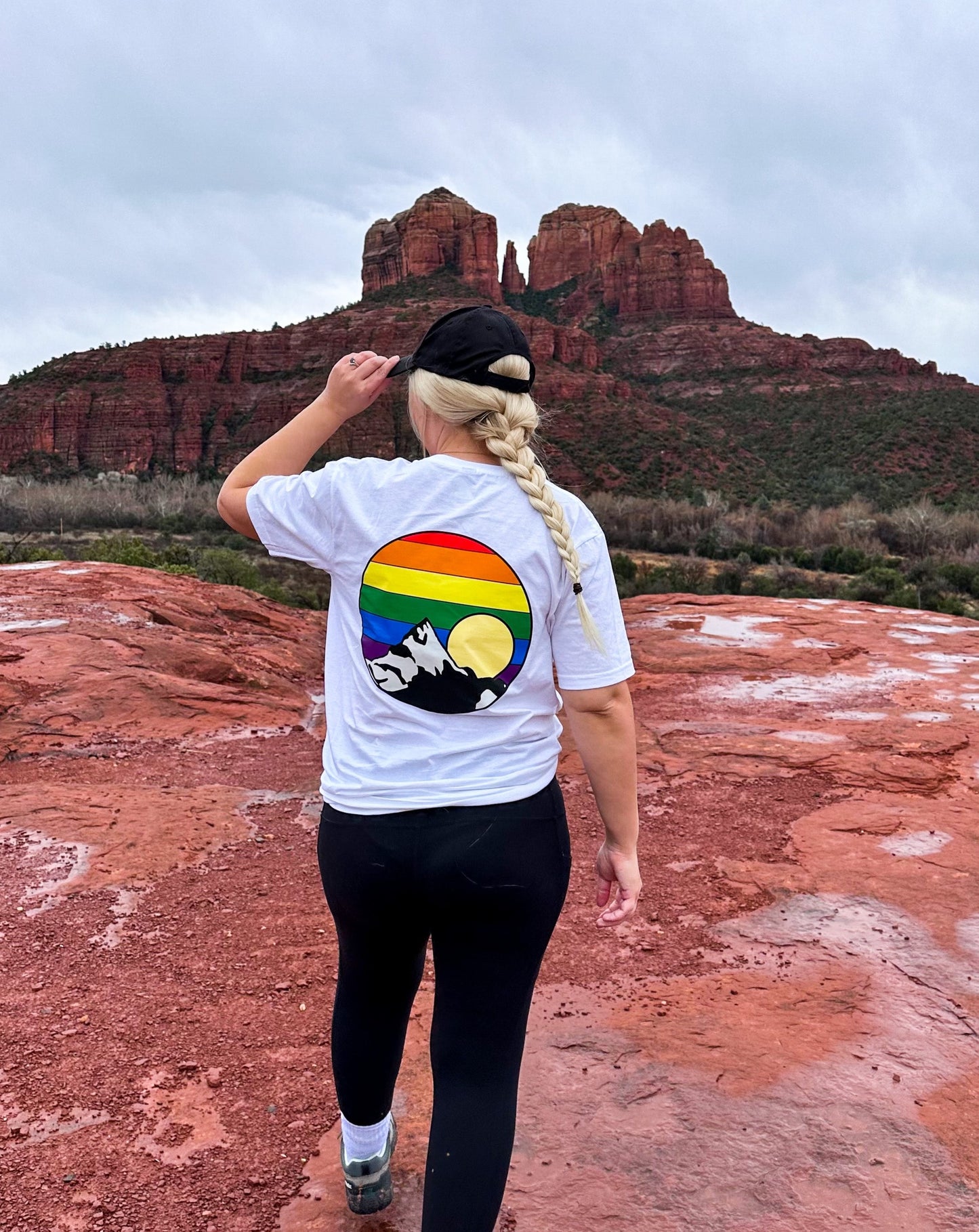 Mountain Sunrise LGBTQ+ Unisex T-Shirt