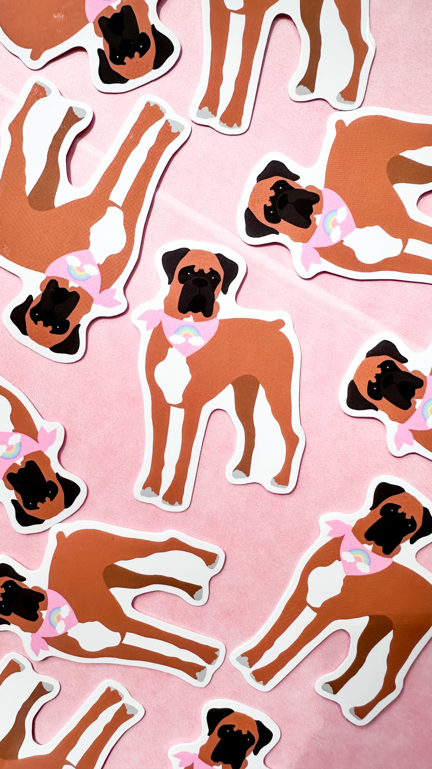 Boxer Pride Dog Sticker