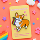Pride Corgi Enamel Pin