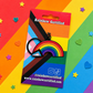 Progressive Rainbow Enamel Keychain