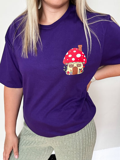 Fairy Mushroom Pride House Unisex T-Shirt