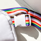 Rainbow Belt Bag - White