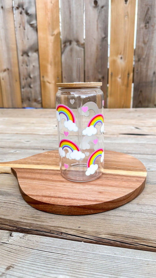 Rainbow Morning Glass