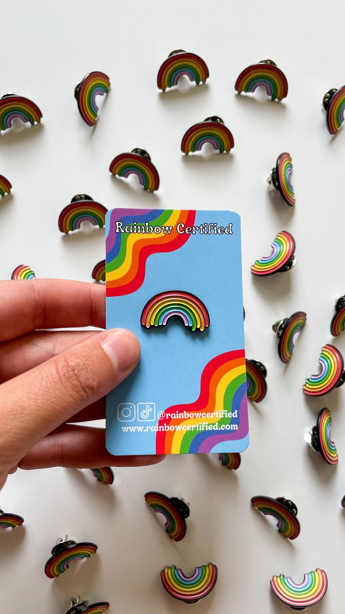 Rainbow LGBTQ+ Enamel Pin
