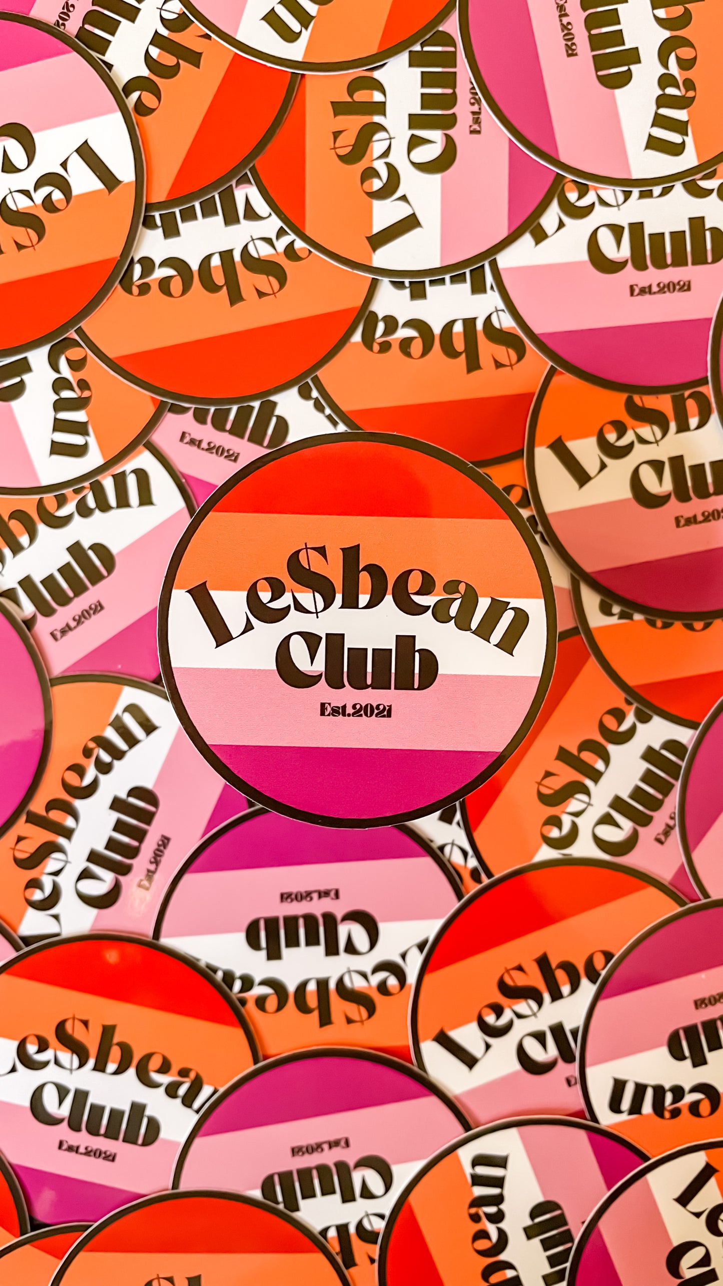 Le$bian Club LGBTQ+ Sticker