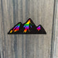 rainbow mountain sticker