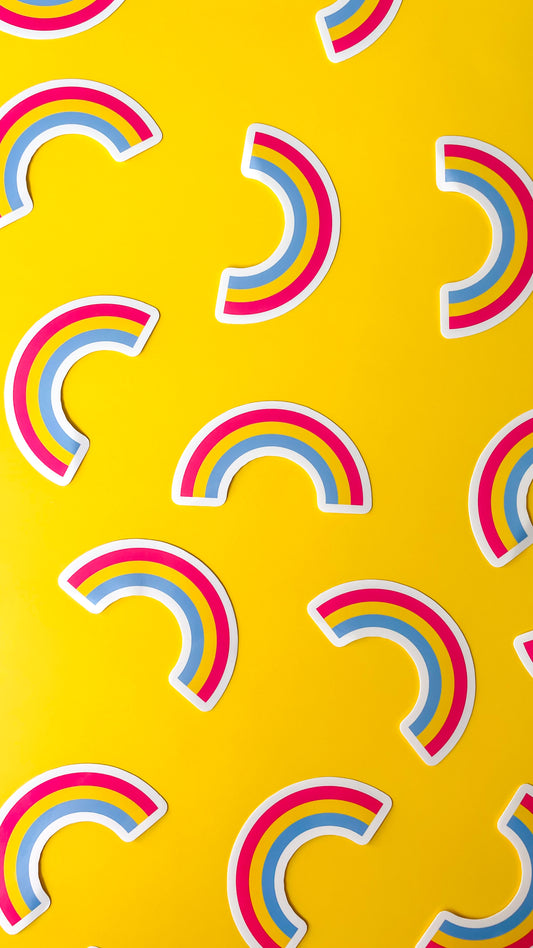 Pansexual Rainbow Sticker